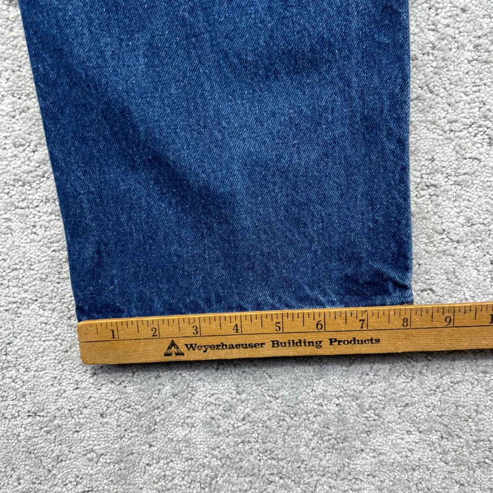 VTG Saddle King Jeans 38x30(36x28.5) Blue Denim Western Cowboy Talon Zipper USA - Picture 16 of 16